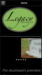 Mobile Screenshot of legacymemorials.com